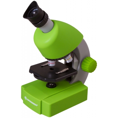 Mikroskop Bresser Junior 40x-640x, zielony