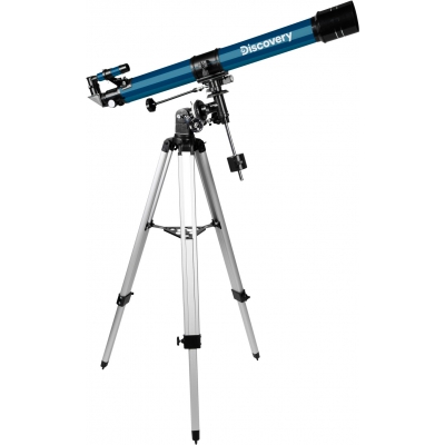 (PL) Teleskop Levenhuk Discovery Spark 709 EQ z książką